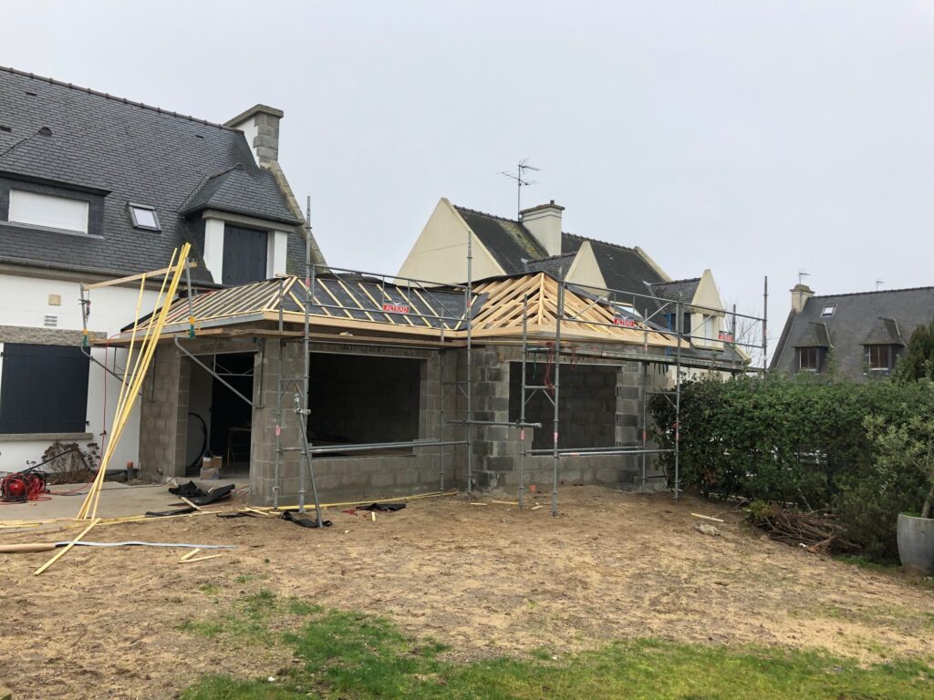 Mp Constructions Maconnerie Lamballe EXTENSION AGRANDISSEMENT 1